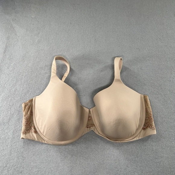Leading Lady Bra Size 48D Nude Tan Underwire The Brigitte Lace T-Shirt 5214 - Picture 1 of 11